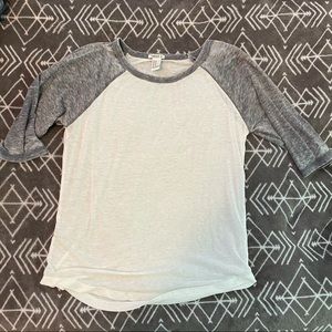 baseball style tshirt